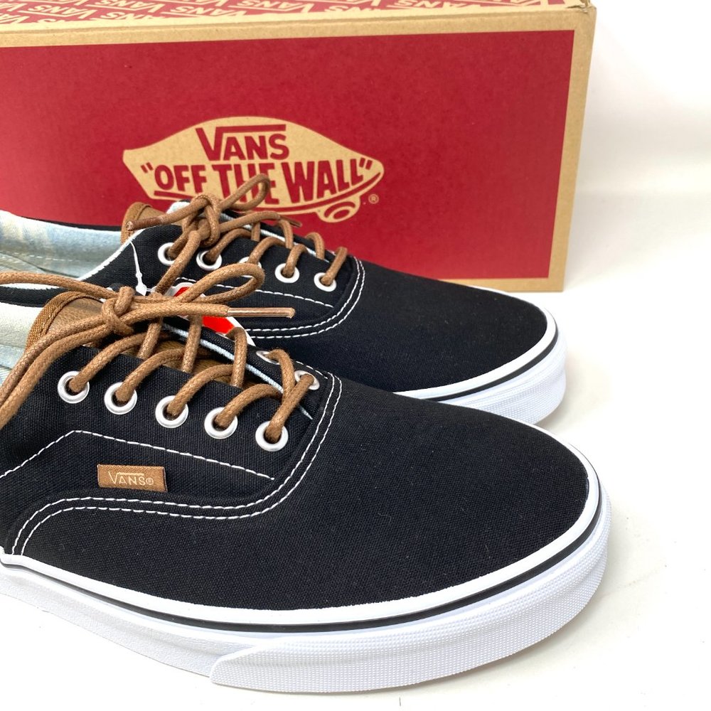 VANS Era 59 C&L Low Top Black Asid Denim Men’s Canvas Sneakers Size VN0A38FSQK3 - Picture 8 of 11